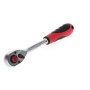 Gedore Umschaltknarre 12,5 mm (1/2) mit rot-schwarzem Griff.