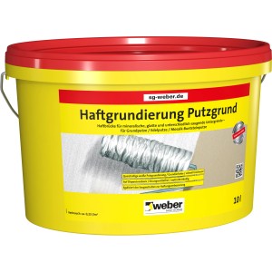Gelber Eimer Weber Haftgrundierung Putzgrund, 10 l.