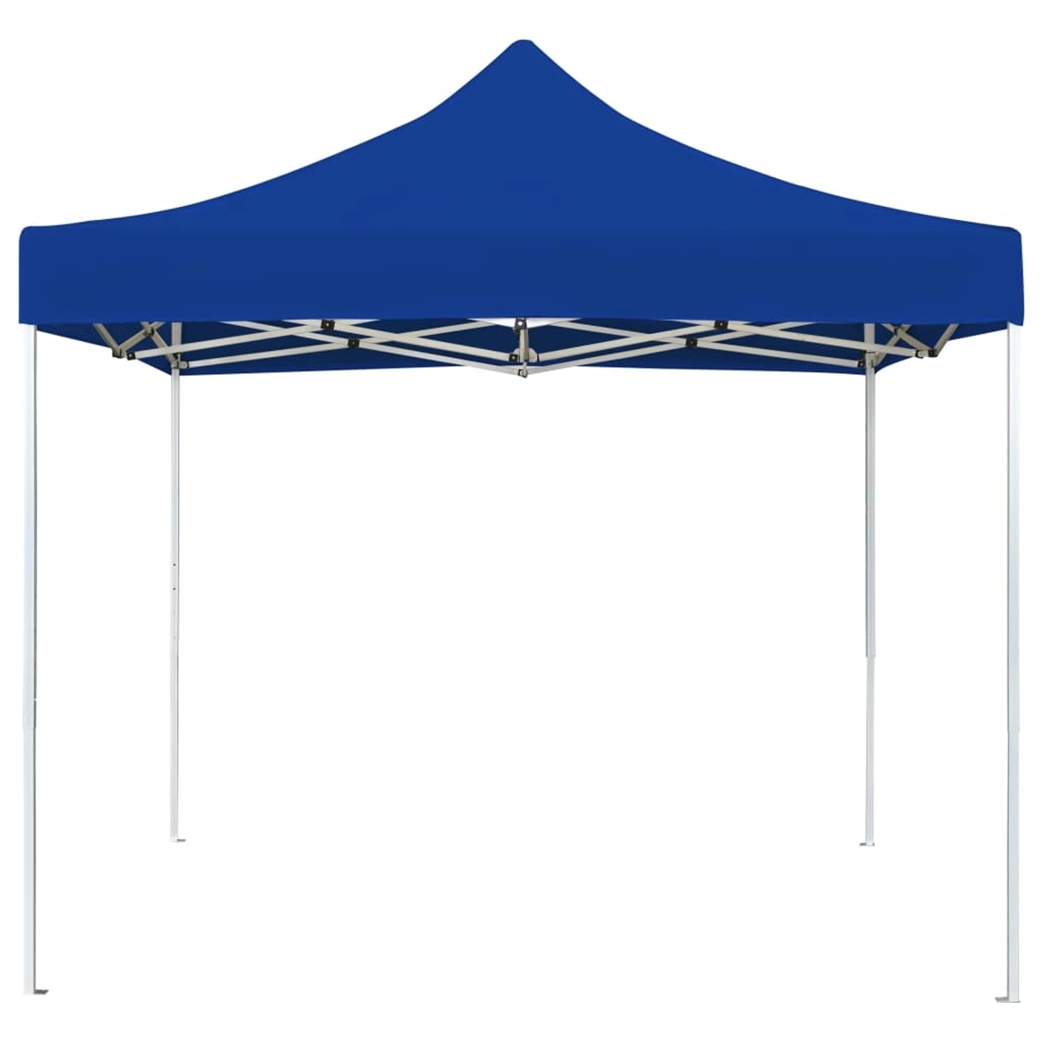 vidaXL Profi-Partyzelt Faltbar Aluminium 3x3 m Blau