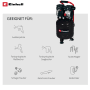 Einhell TE-AC 135/24 Silent Plus Kompressor mit Anwendungsbeispielen.
