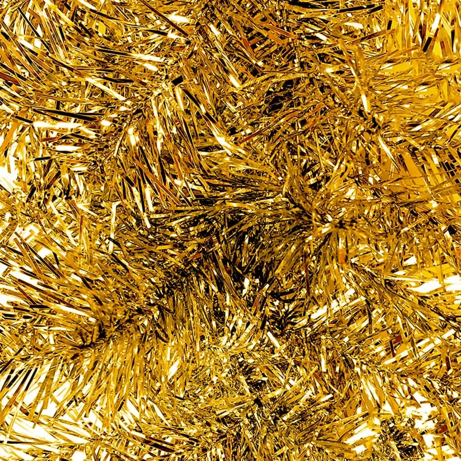 Goldene LED Weihnachtsgirlande, 5m, festliche Deko für Innenräume.