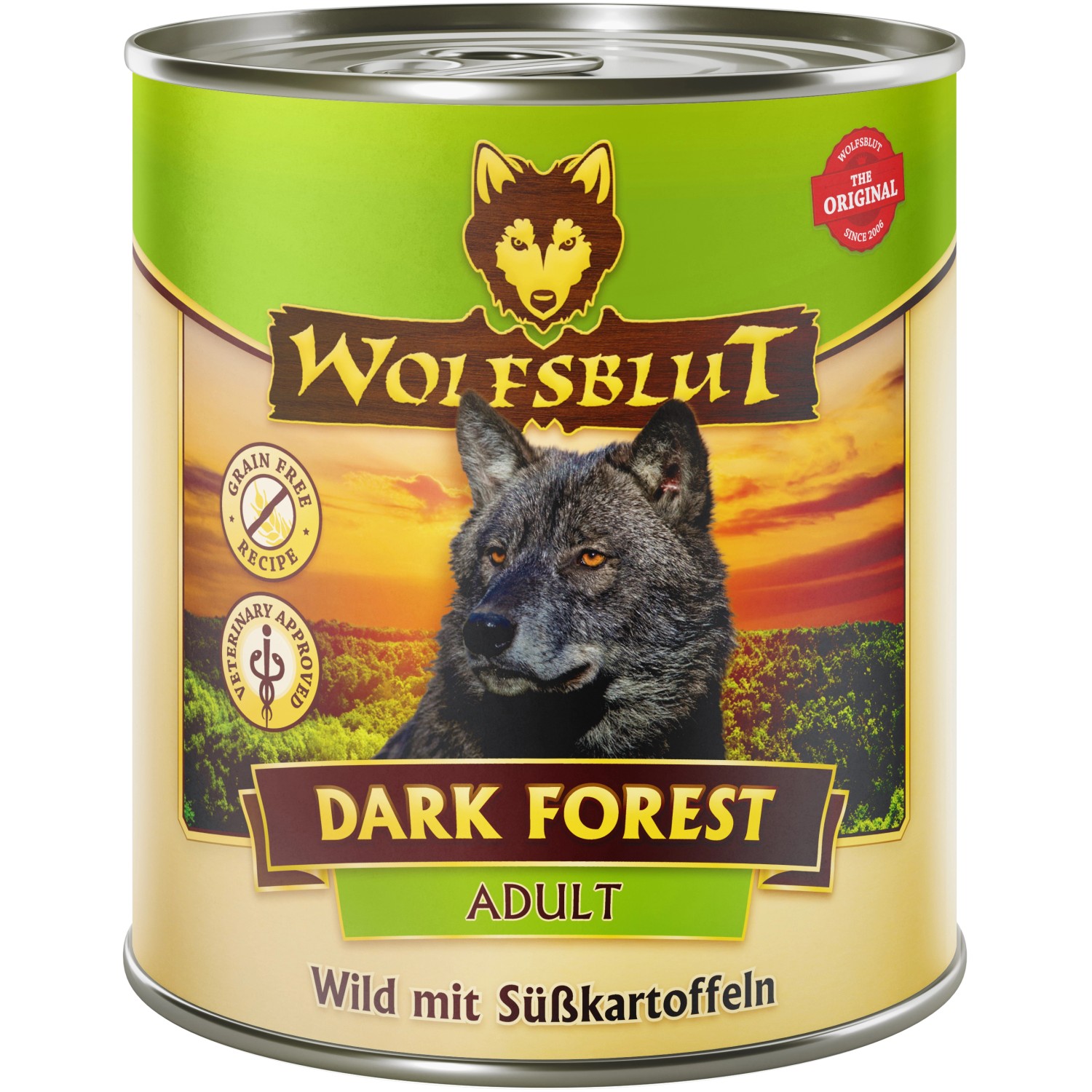 Wolfsblut Hunde-Nassfutter Dark Forest Adult Wild mit Süßkartoffeln 800 g