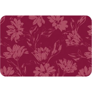 d-c-fix Tischset Stella in Burgund mit floralem Muster, 29x44 cm.