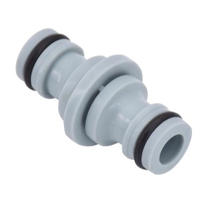 Tifler Schlauchkupplung 1/2 Zoll, Adapter für Gartenschläuche zum Verbinden von Schlauchstücken.
