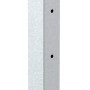 Anschlagpfosten Madrid, verzinkt, zum Einbetonieren, Ø 6 cm, Höhe 155 cm.