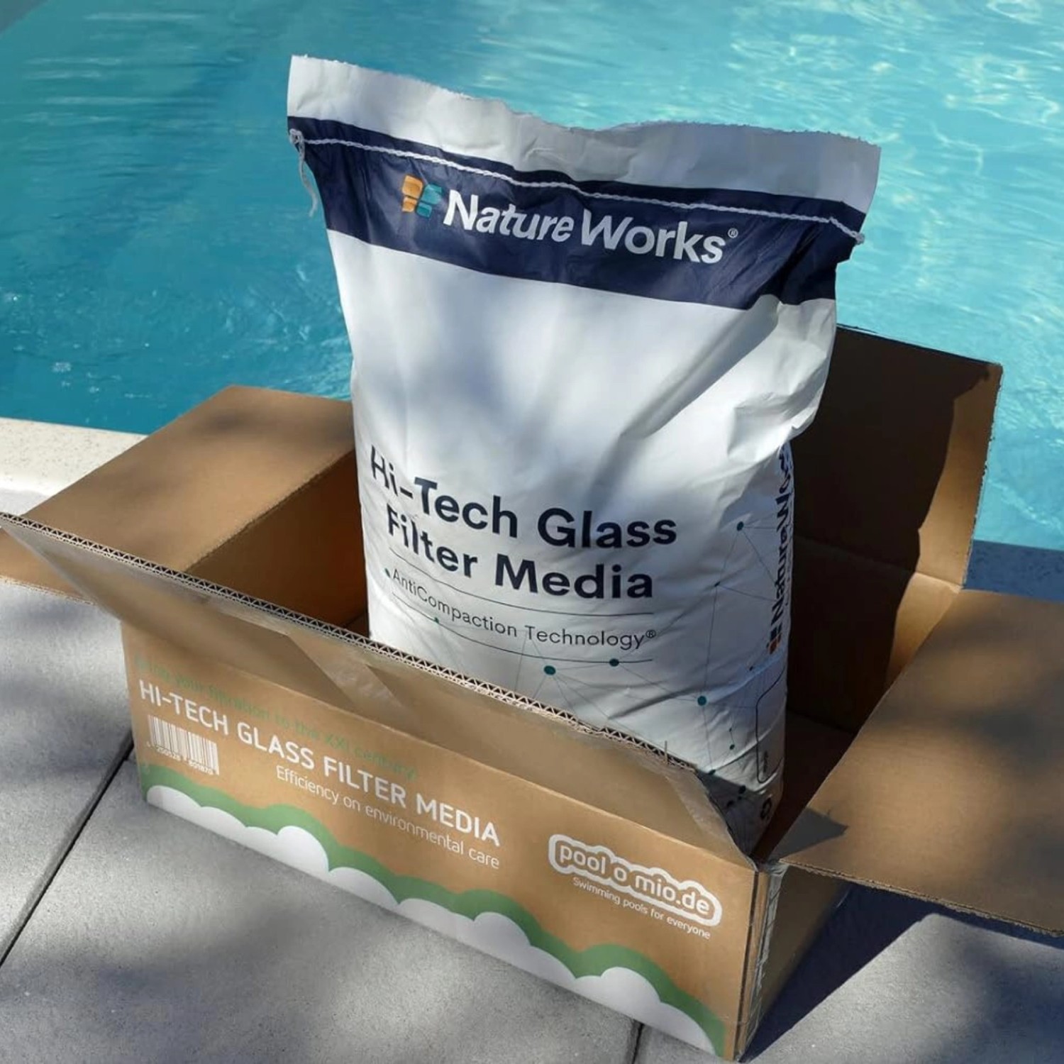 Nature Works HiTech Filterglas 20 kg für Sandfilteranlagen kaufen bei OBI