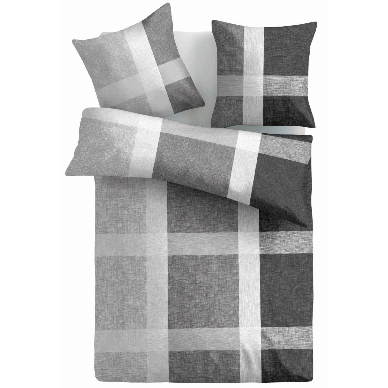 Bestgoodies Home & Living Set Bettbezug Cross Check günstig online kaufen