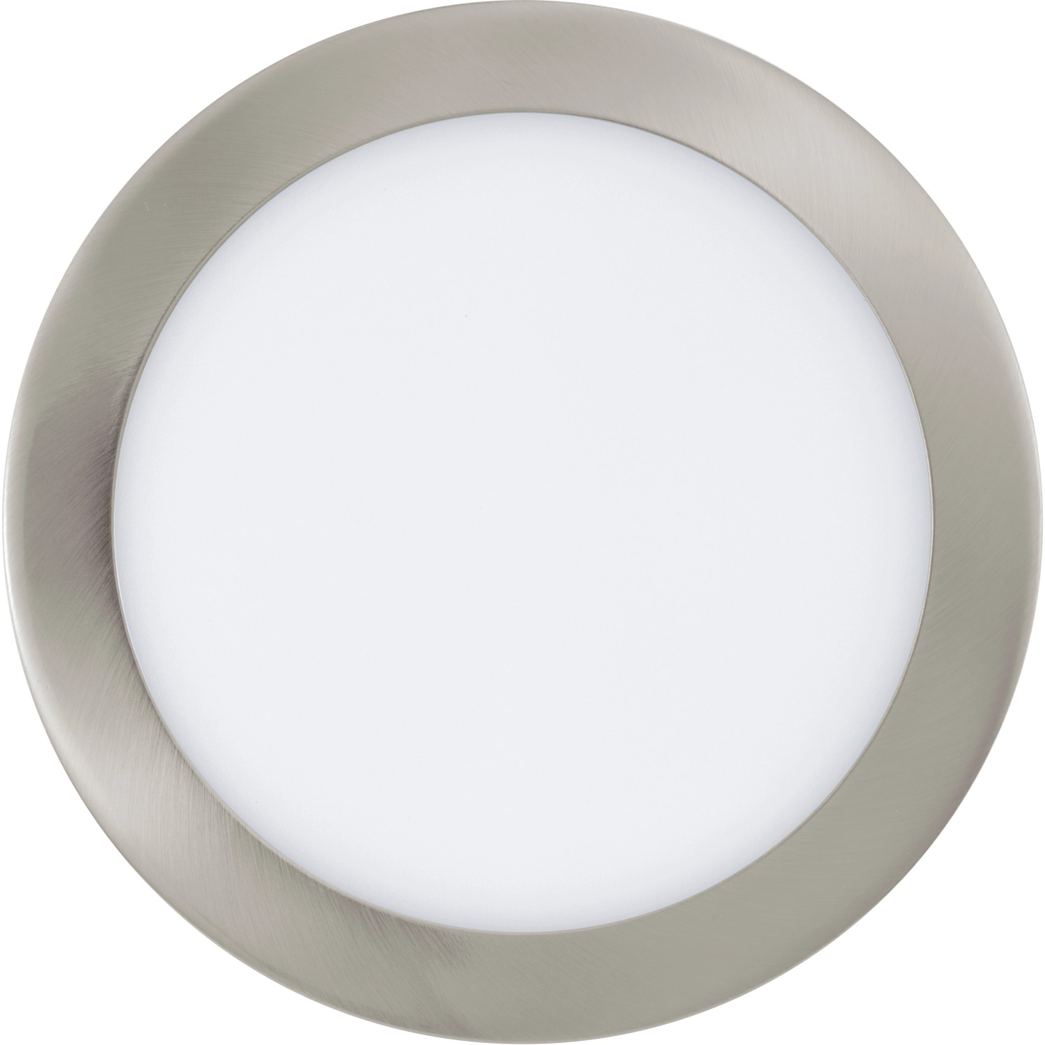 Eglo LED-Einbauleuchte Fueva 1 Nickel matt Ø 22,5 cm Warmweiß