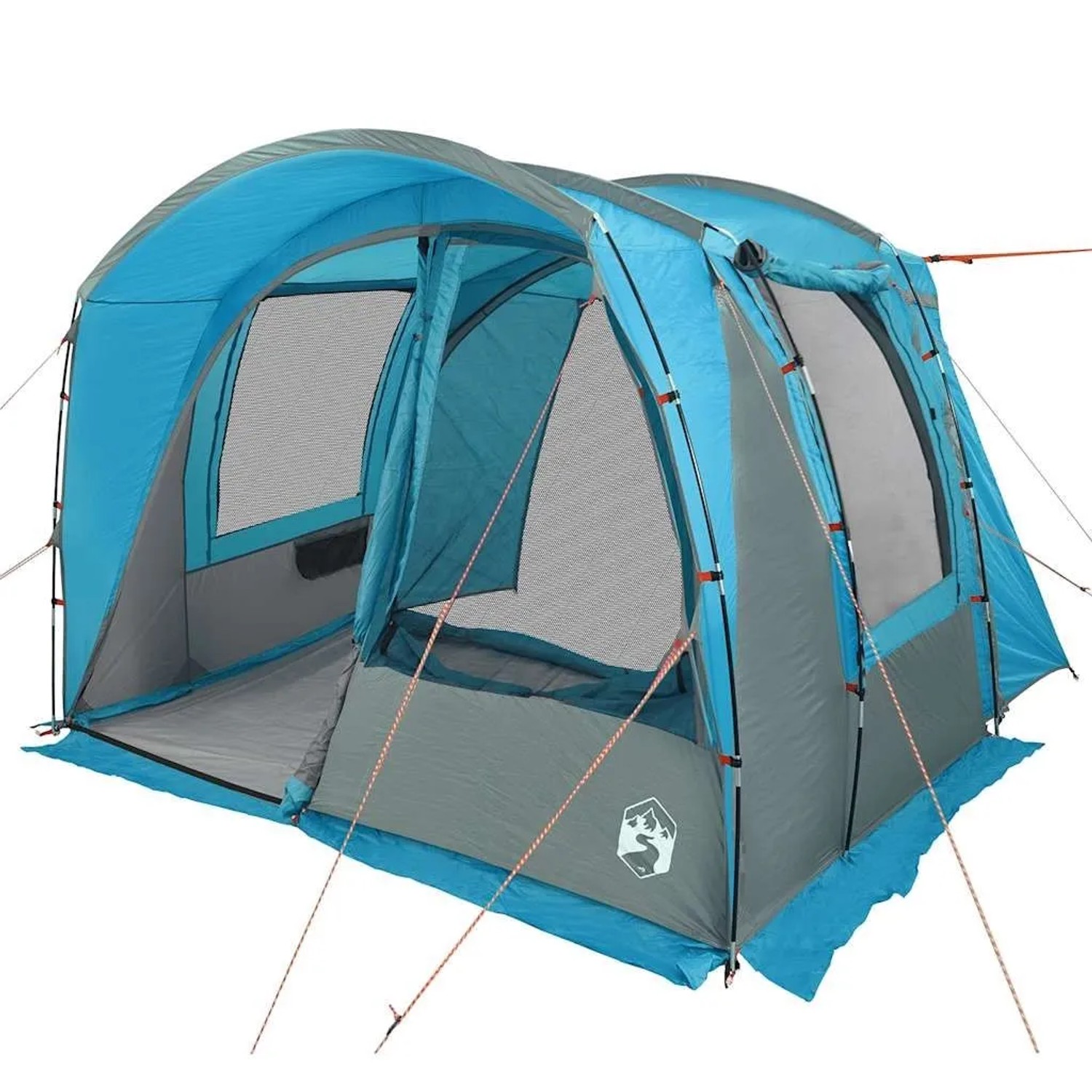 vidaXL Autozelt 4 Personen Blau Wasserfest 4009498
