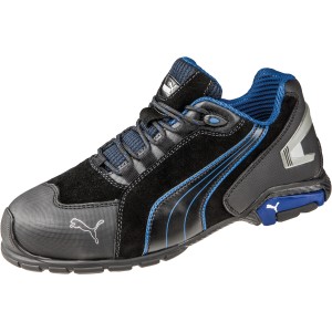 Schwarzer Puma Safety Rio Low S3 Sicherheitshalbschuh Größe 39 für Herren.