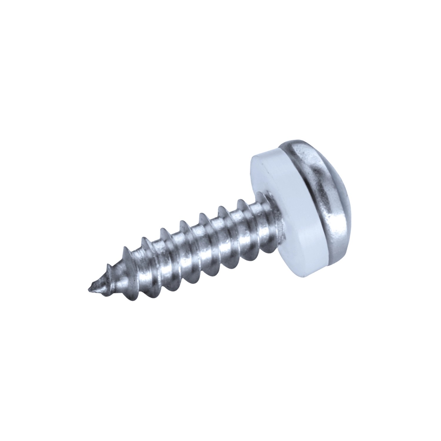 GOEBEL 500 Linsenkopf Blechschrauben 4,8 x 16 mm Stahl Verzinkt Phillips-Kreuzschlitz mit PA Scheibe Schrauben Blechschr...
