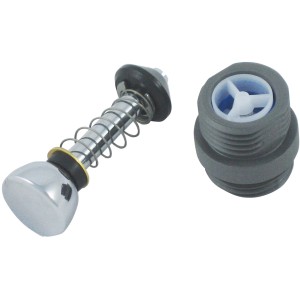 Kludi Ersatz-Umsteller in Chrom, Zubehör für Armaturen.