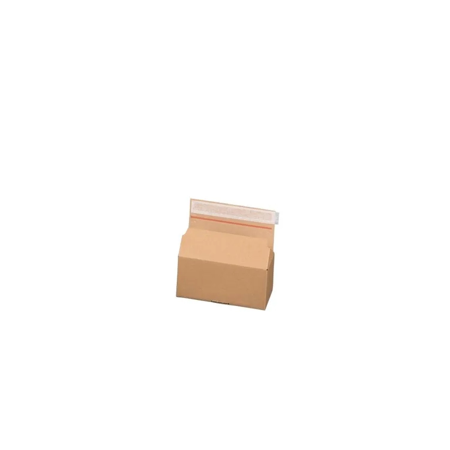 PROREGAL Mega Deal 40x Automatikbodenkarton LxBxH 195x95x90mm mit Selbstklebeverschluss & Aufreißfaden Braun Automatikkarton Versandkarton