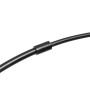 Detailaufnahme: Schwarze QAZQA Bogenlampe Zuzanna, Verbindungselement des Lampenarms.