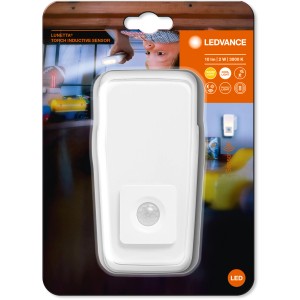 Ledvance LED-Nachtlicht Lunetta Torch mit Sensor, weiß, für Steckdose. Nachtlichter für Innenräume.