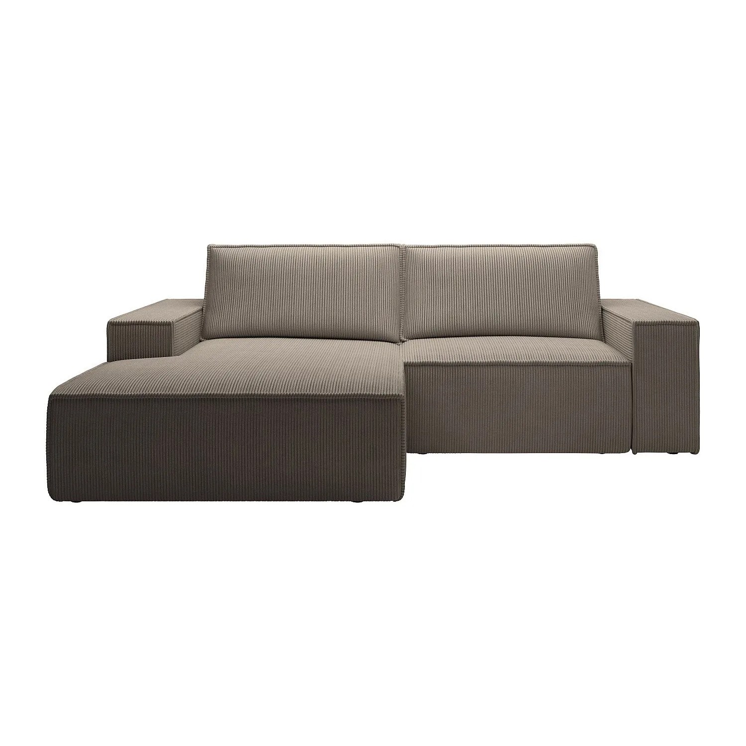 Vente-unique Schlafsofa Amelia Taupe 240 cm