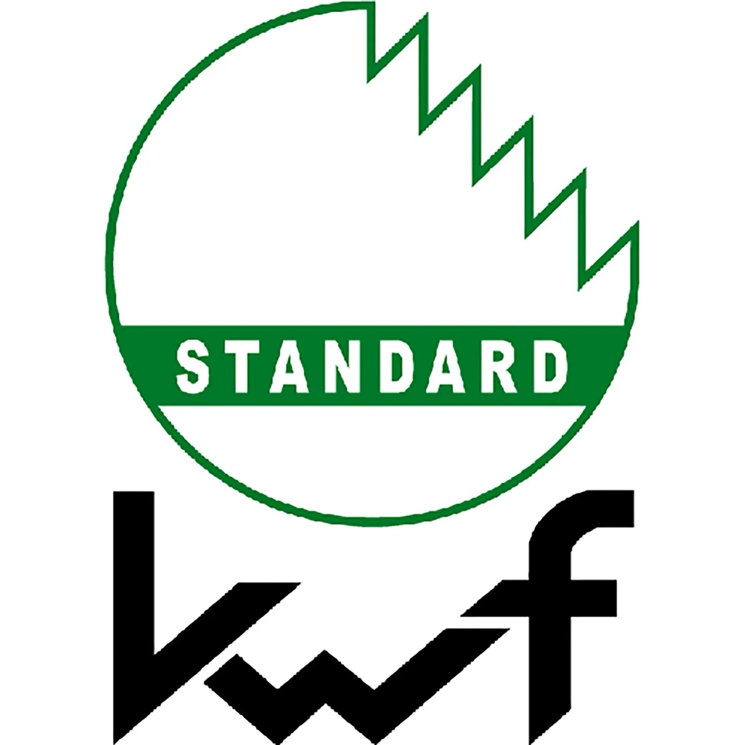 KWF Standard Logo für Halder Spaltaxt mit Keilstegen und Hickorystiel