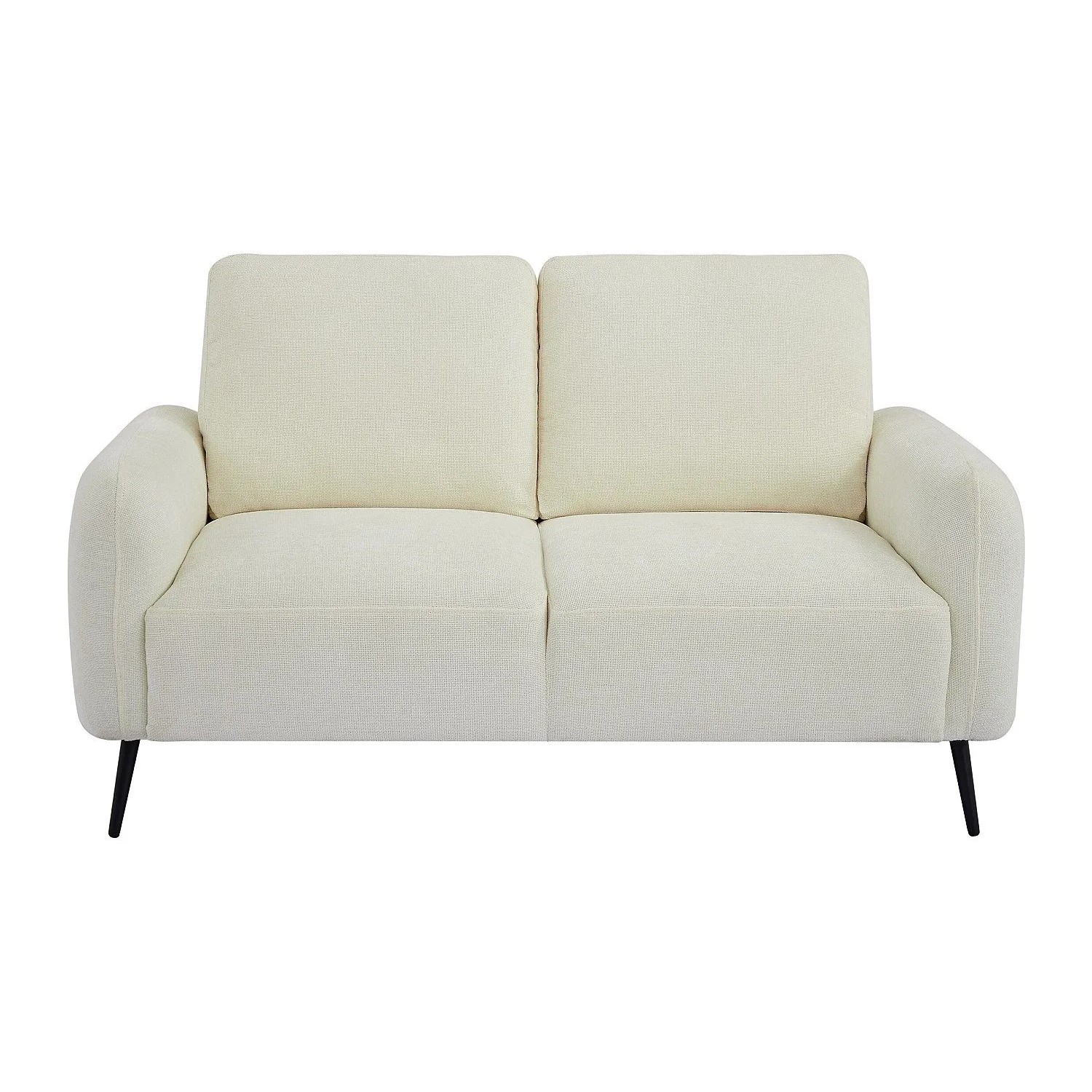 Vente-unique Sofa Ohne Schlafmöglichkeit Letrosa Gebrochenes Weiß 157 cm