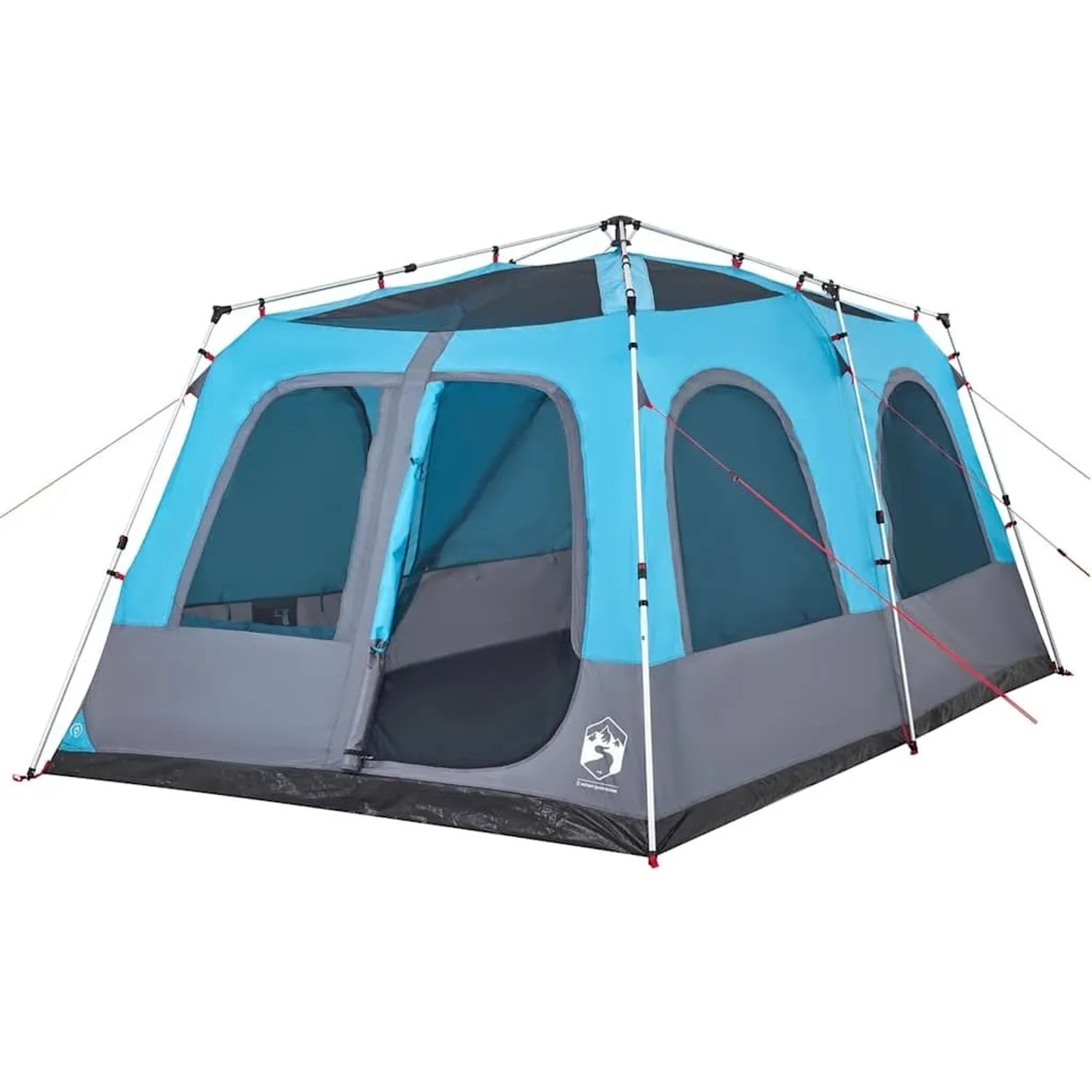 vidaXL Kuppel-Familienzelt 8 Personen Blau Quick Release 4004237