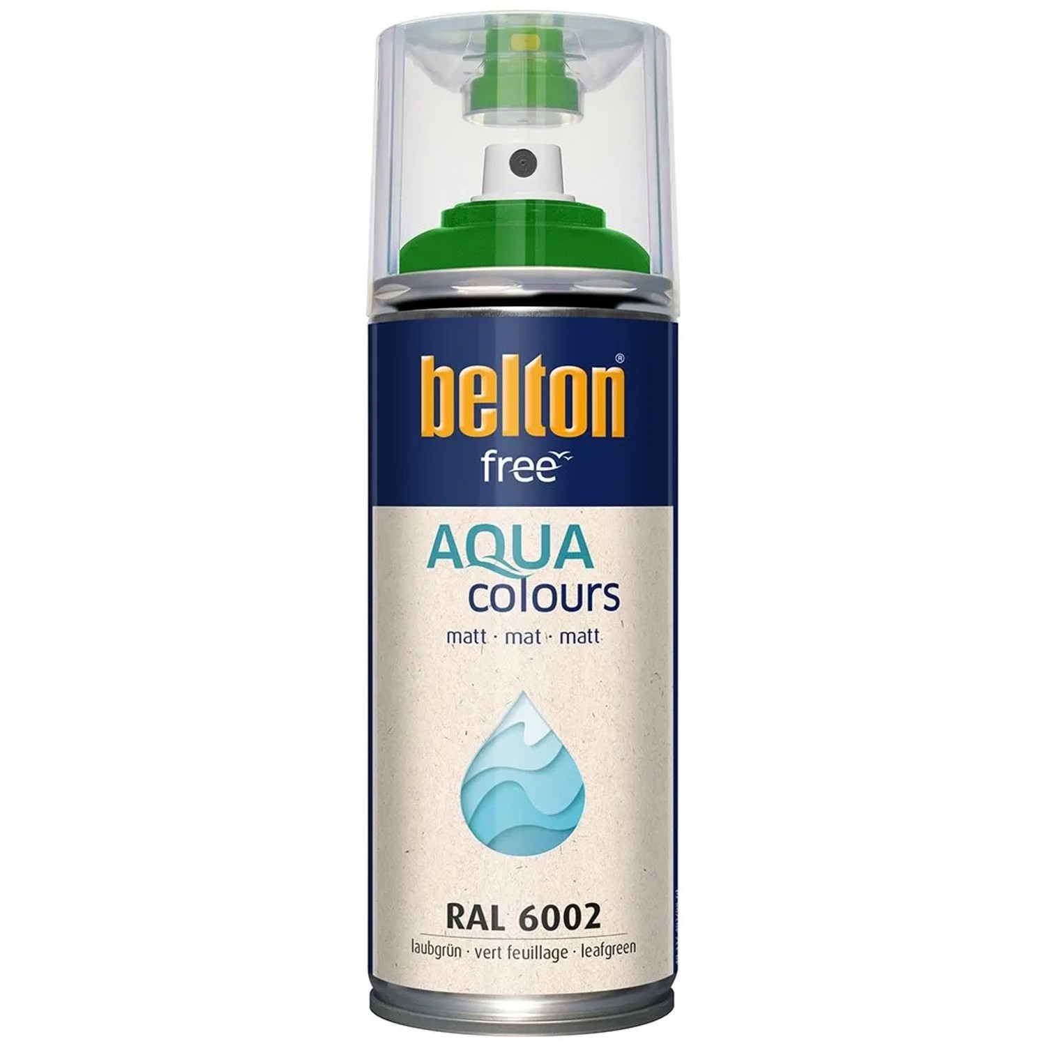 Belton Free AQUAcolours Buntlack RAL 6002 Laubgrün matt 400 ml