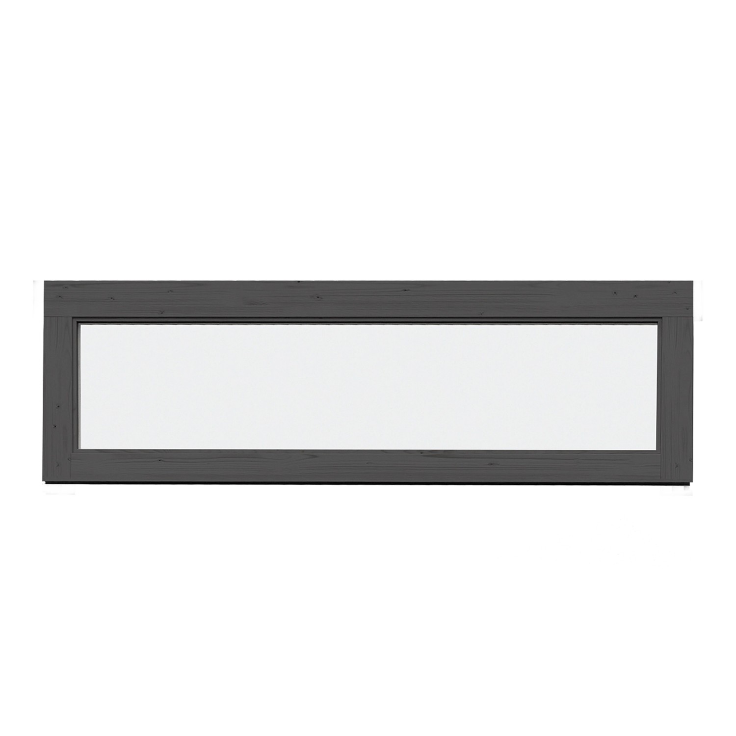 Weka Feststehendes-Fenster für Weka Gartenhaus Batu Light Grey 150 x 45 cm