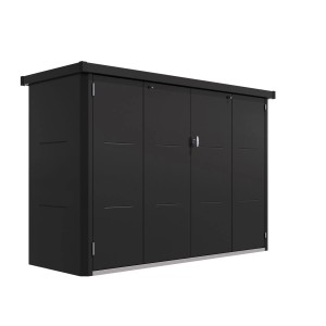Fahrradbox Velotto 203 cm x 75 cm Schwarz