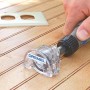 Dremel Kreissägenvorsatz 670 im Einsatz auf Holz, Zubehör für Miniaturwerkzeuge.