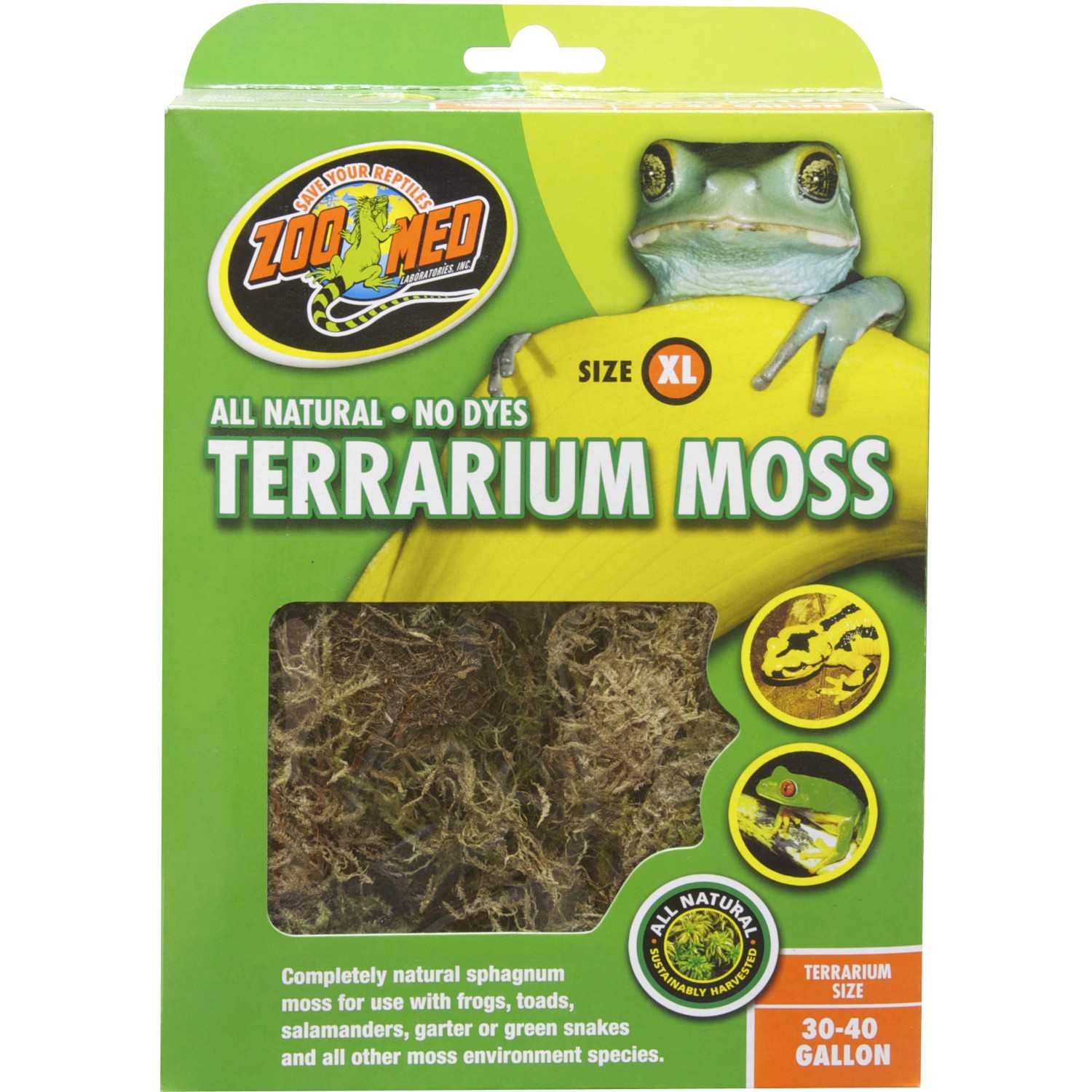 ZooMed Terraristik Moos Terrarium Moos 3,1 l
