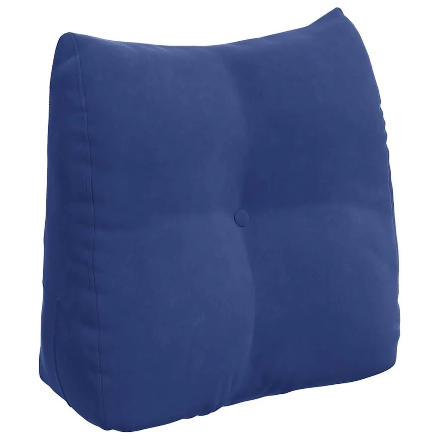 vidaXL Rückenkissen Polizeiblau 45 x 24 x 50 cm Samt 42014382