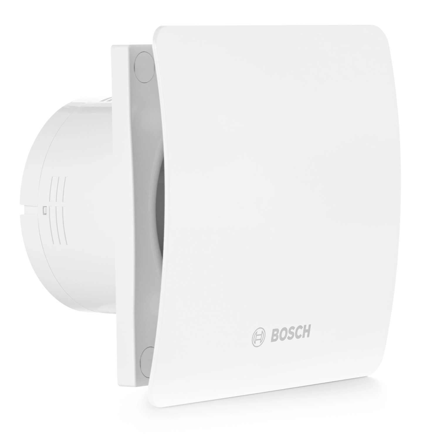 Bosch Badventilator Fan 1500 DH W 125 mit Luftfeuchtesensor Weiß-Glänzend