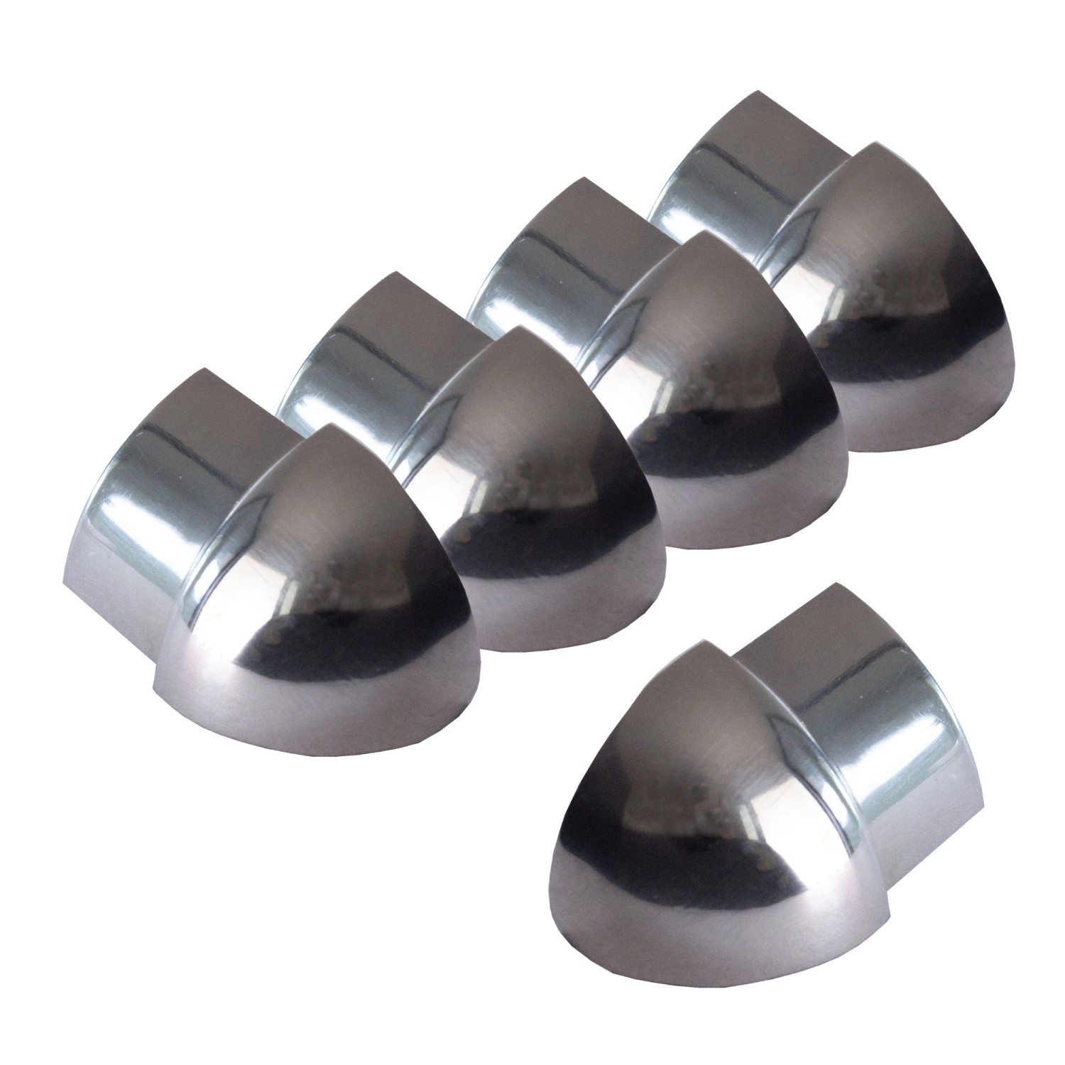 Dalsys Außeneck Fliesenschiene Viertelkreis 5x 12,5mm Edelstahl Poliert günstig online kaufen