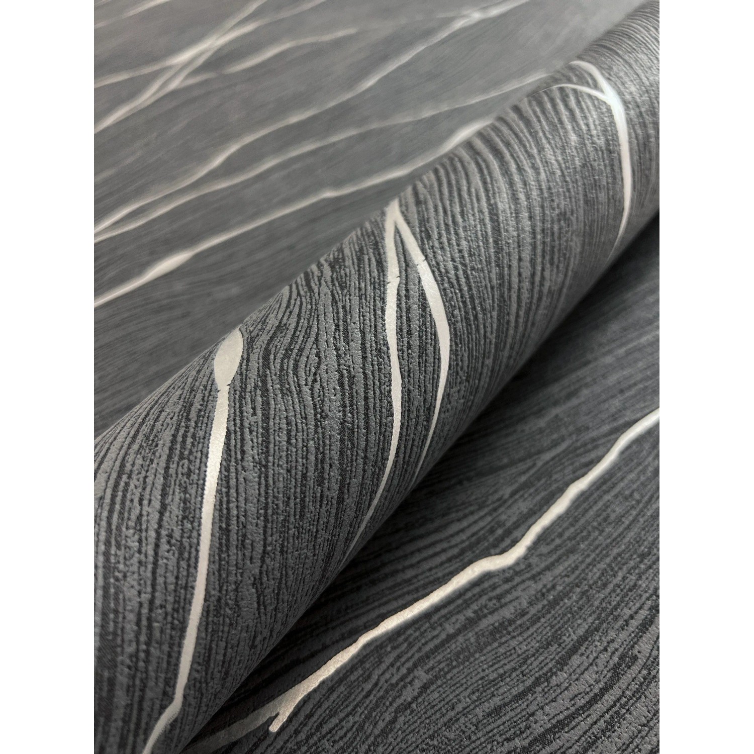 Newroom Vliestapete Priamo Schwarz Marmor Modern Strukturiert FSC® günstig online kaufen