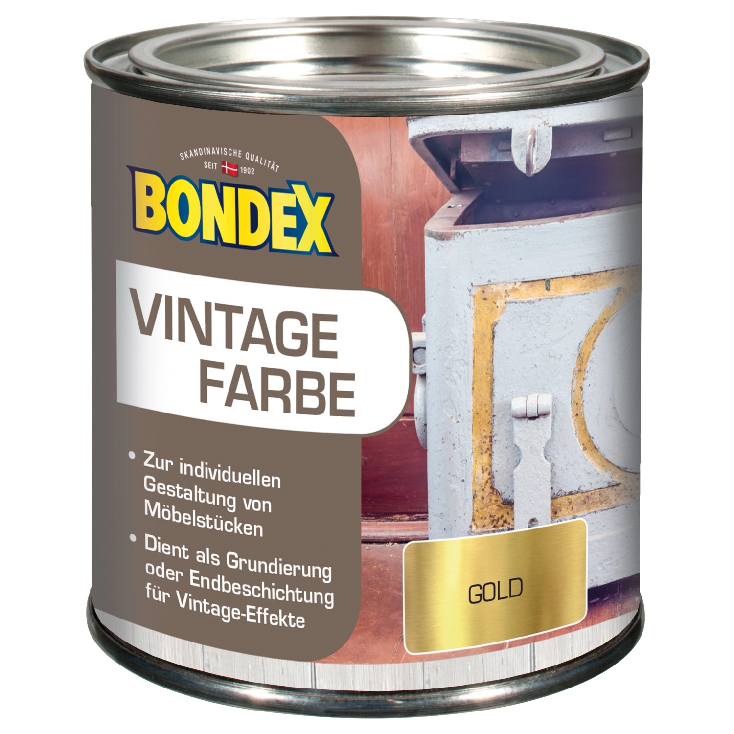 Bondex Vintage Farbe Gold 375 ml