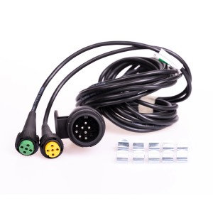Stema Hauptkabel, 13-polig, mit Chassisklemmen für Autoanhänger.