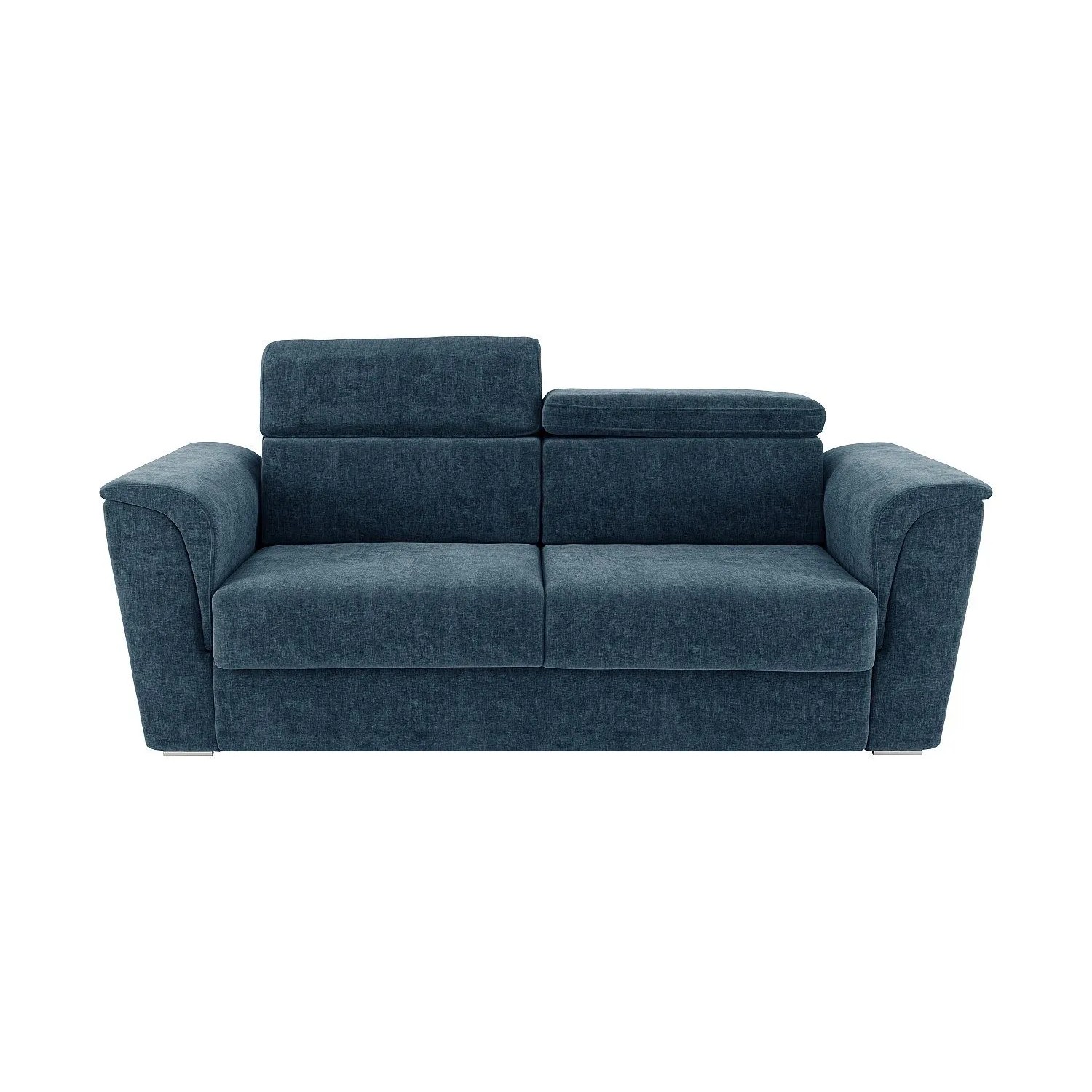 Vente-unique Schlafsofa Rizora Blau 210 cm