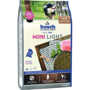 Bosch Pets Mini Light Hunde-Trockenfutter 2,5kg für kleine Rassen mit Übergewicht.