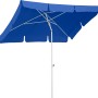 Blauer Schneider Balkonschirm Ibiza, 180x120 cm, mit Push-Up Mechanik.