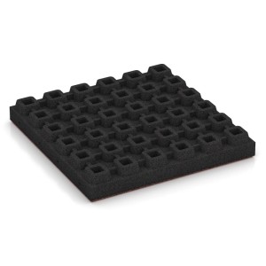 WARCO Fallschutzplatte-205 cm Tomatenrot 50 x 50 x 7 cm