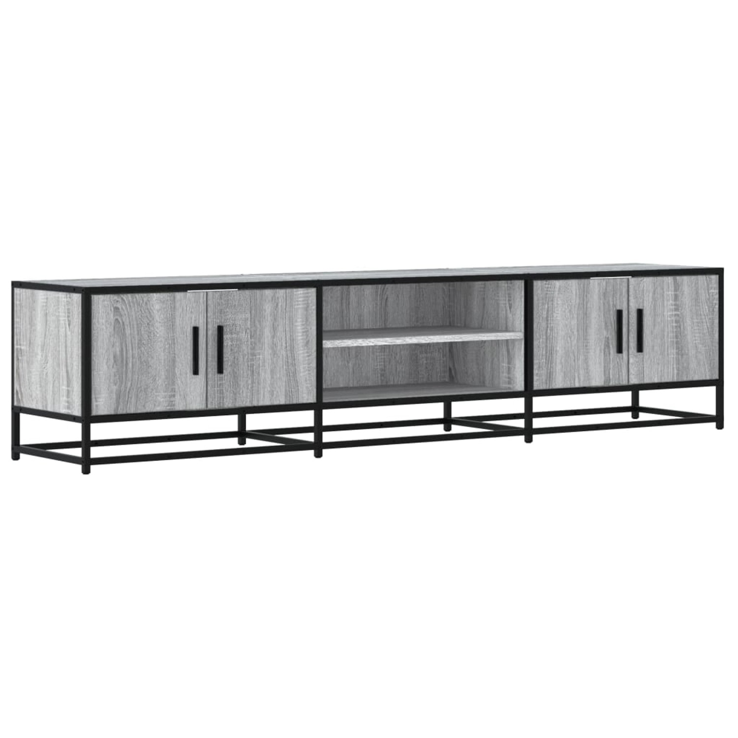 vidaXL TV-Schrank Grau Sonoma 180x35x41 cm Holzwerkstoff 3300778 günstig online kaufen