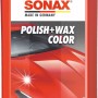 Sonax Polish & Wax Color Rot 500ml für Autopflege und Lackschutz.