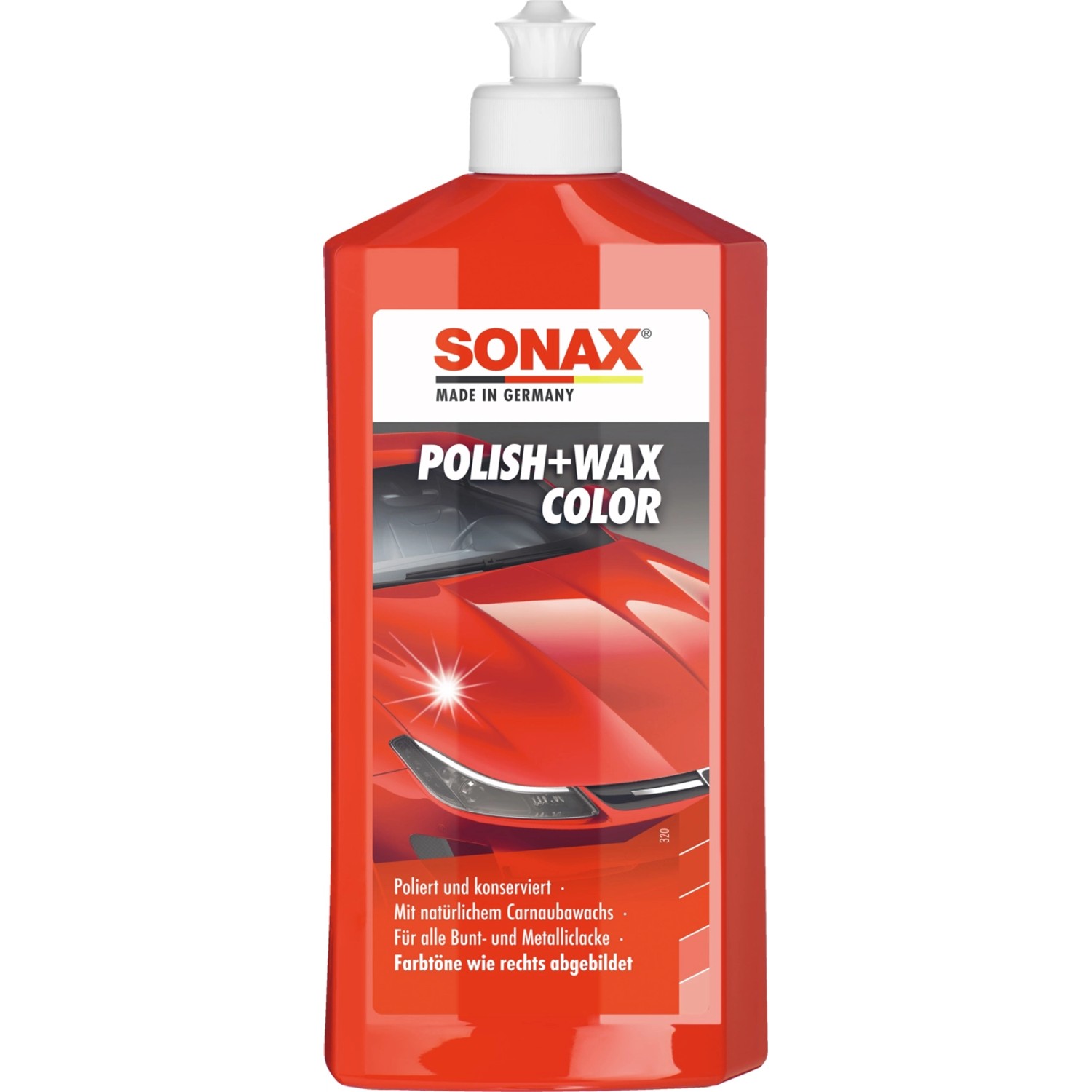 Sonax Polish & Wax Color Rot 500 ml