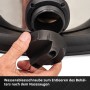 Detailaufnahme: Wasserablassschraube des Einhell Nass-Trockensaugers zum Entleeren des Behälters.