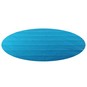 Blaue OK-Living Solarfolie 549 cm für Pool Abdeckung.