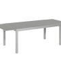 Merxx Amalfi di Lusso Gartentisch, ausziehbar auf 300 cm, Aluminiumgestell, ideal für Gartenmöbel-Sets.