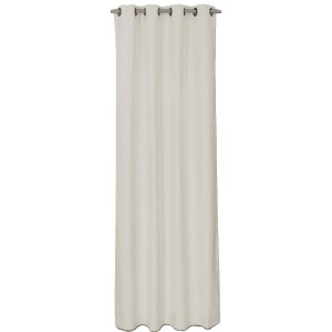 Moondream Wärmeschutzvorhang Cocoon mit Ösen 135 cm x 250 cm Hellgrau