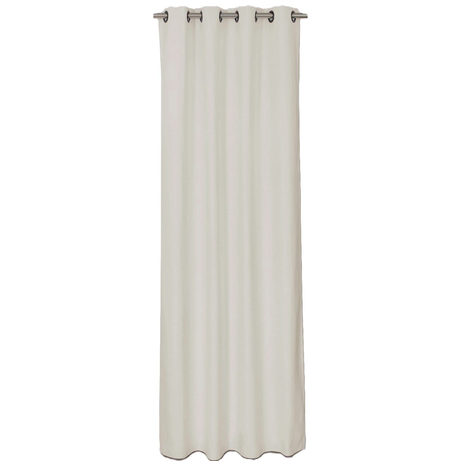 Moondream Wärmeschutzvorhang Cocoon mit Ösen 135 cm x 250 cm Hellgrau günstig online kaufen