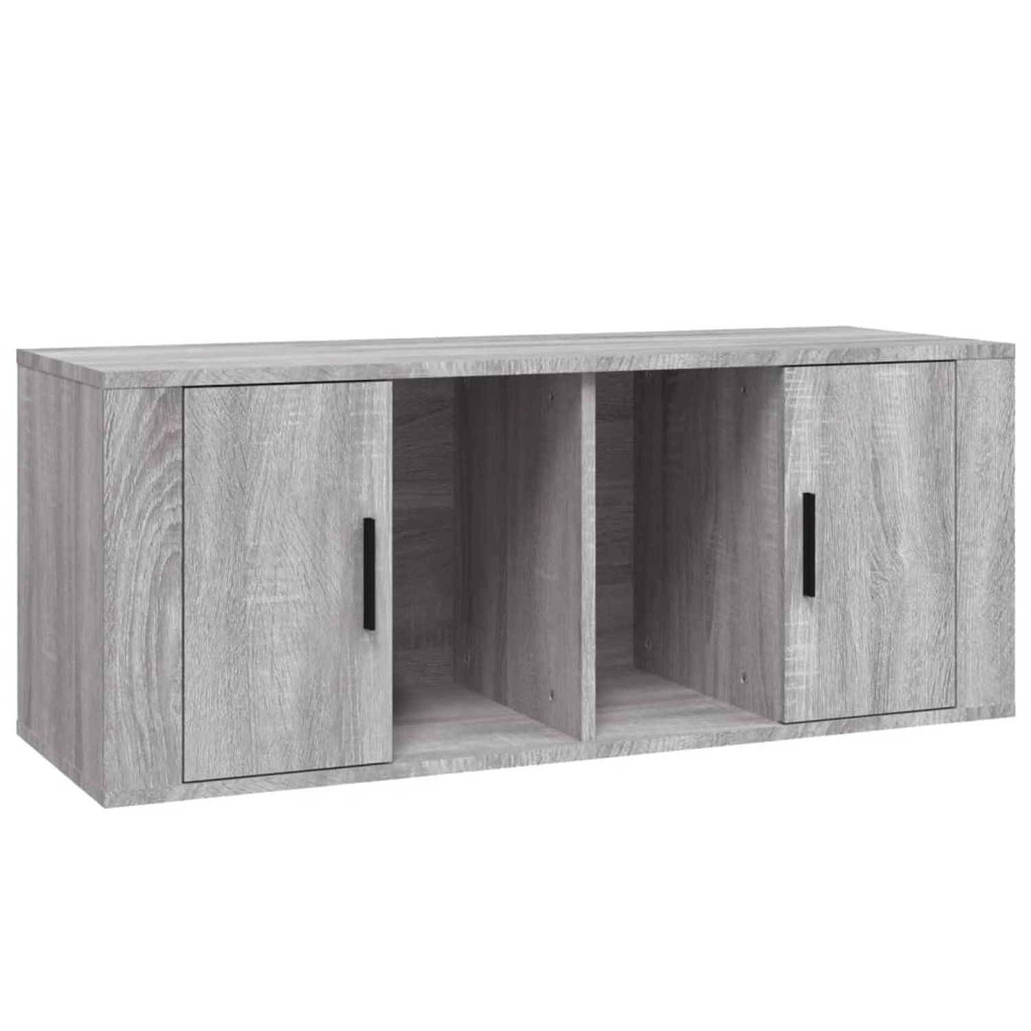 Thumbnail - vidaXL TV-Schrank Grau Sonoma 100x35x40 cm Holzwerkstoff  Modell 3