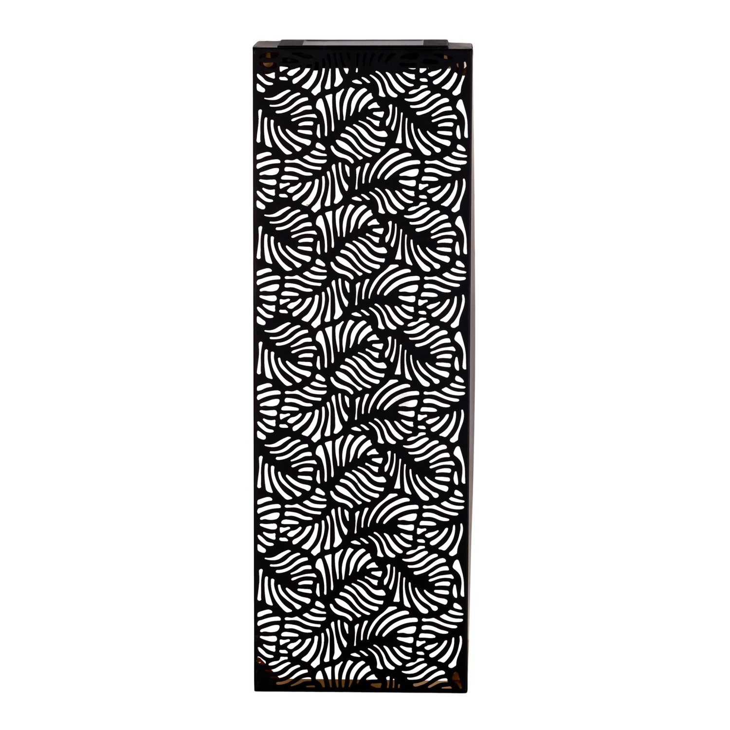 Näve LED-Solar-Dekoleuchte Ima Schwarz 61,7 cm x 20 cm x 4,6 cm günstig online kaufen