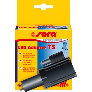 Sera Aquarium LED-Adapter T5 für die einfache Montage von LED Röhren in T5 Fassungen.