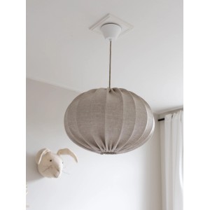 PR Home Hilma Pendelleuchte aus Leinenstoff, Lampen & Leuchten für Wohnraum.